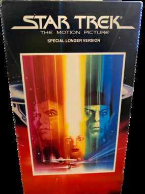 Star Trek: The Motion Picture VHS Movie Special Longer Version